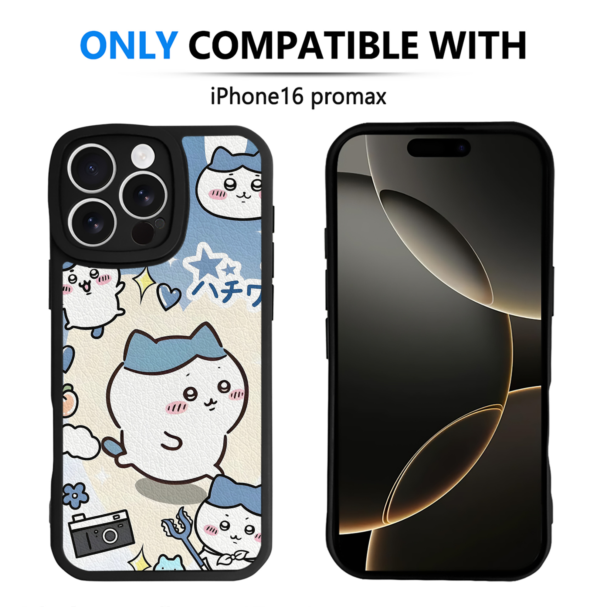 （画像用） ちいかわ Chii-kawa 【iPhone 16シリーズ対応】シリコンスマホケース（レザー調） 材質：シリコン